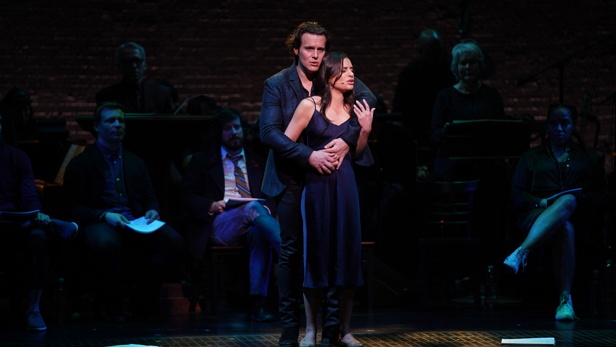 Spring Awakening Reunion Concert -  Jonathan Groff - Lea Michele - 11/21 - Photo by Sarah Shatz