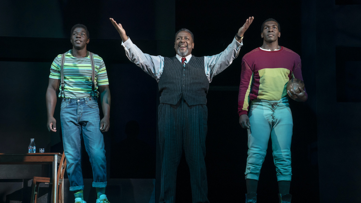 Show Photos - Death of a Salesman McKinley Belcher III - Wendell Pierce - Khris Davis - 10/22 - Photo: Joan Marcus